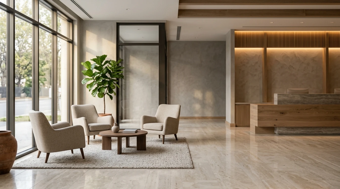 Hotelfoyer vor Betreiber-Wechsel
