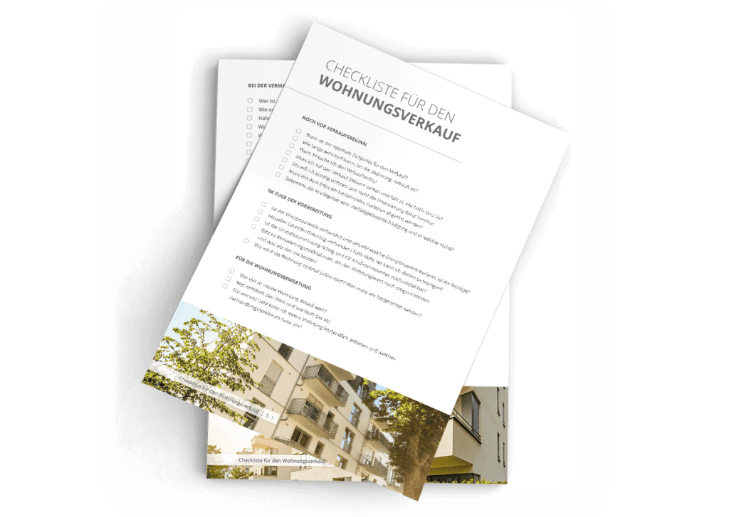 Checkliste zum Wohnungsverkauf