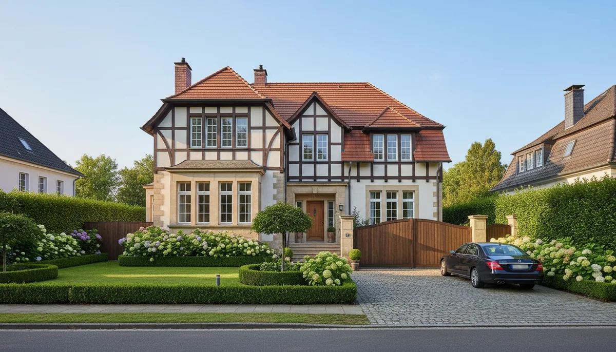 Repräsentative Stadtvilla mit Parkgrundstück am Rhein