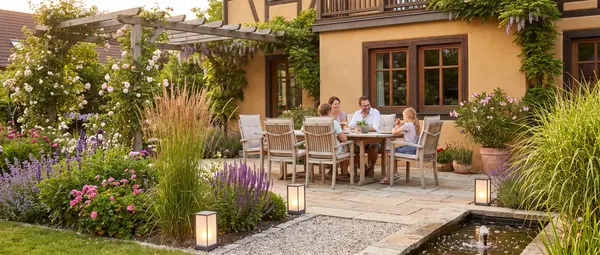 Gartengestaltung: Wenn der Außenraum zum Wohnzimmer wird