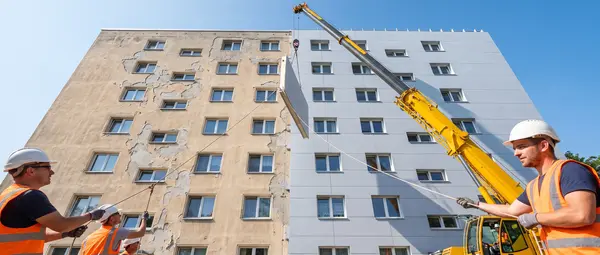 Serielles Sanieren: Wenn die Fassade in Rekordzeit neu wird